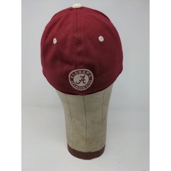 Top of the World Alabama Crimson Tide One Fit Hat Embroidered Logo Red - Picture 7 of 11